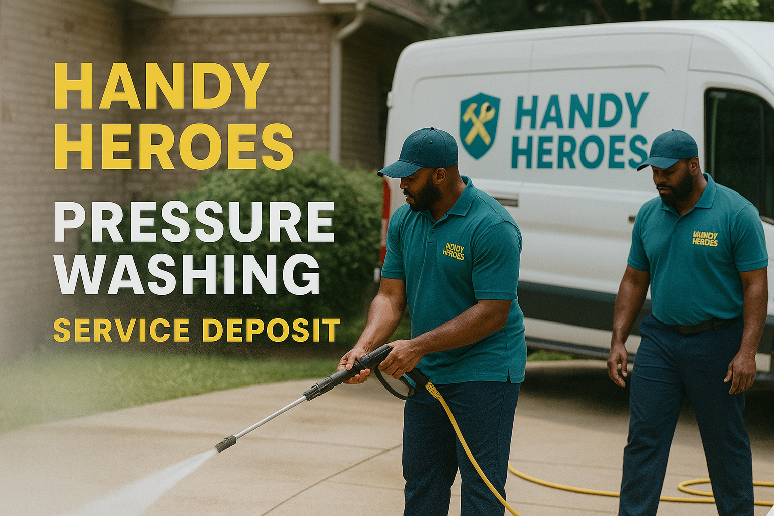 Pressure Washing Service Deposit